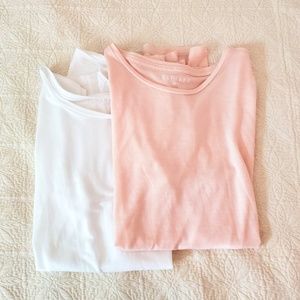 Everlane Luxe Drape Muscle Tank, LOT OF 2, XS